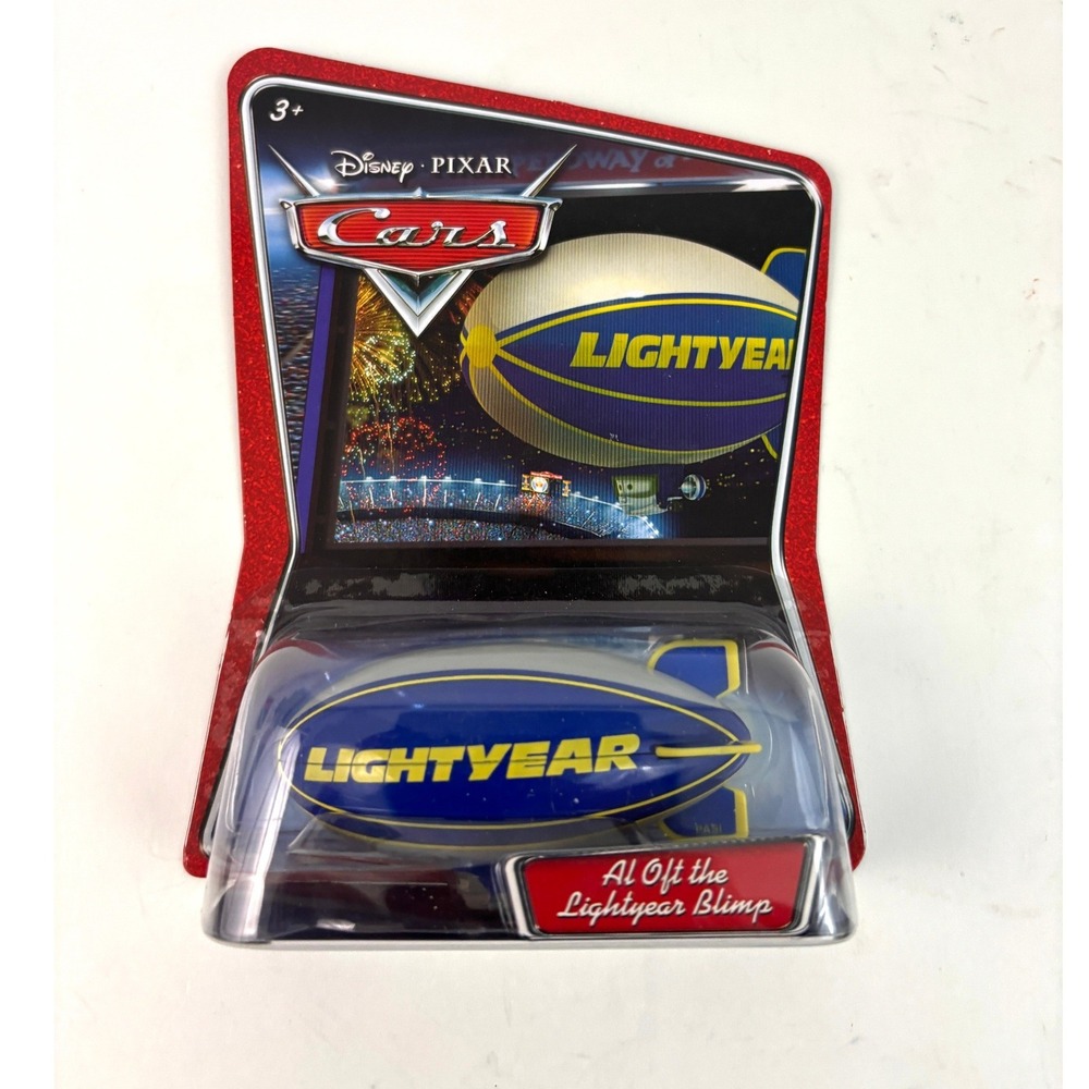 2007 Disney Pixar Cars Al Oft Lightyear Blimp M2952 Walmart Exclusive Sealed